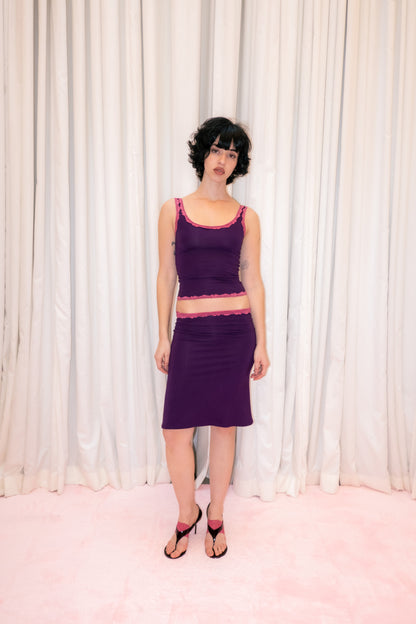 002 skirt Violet