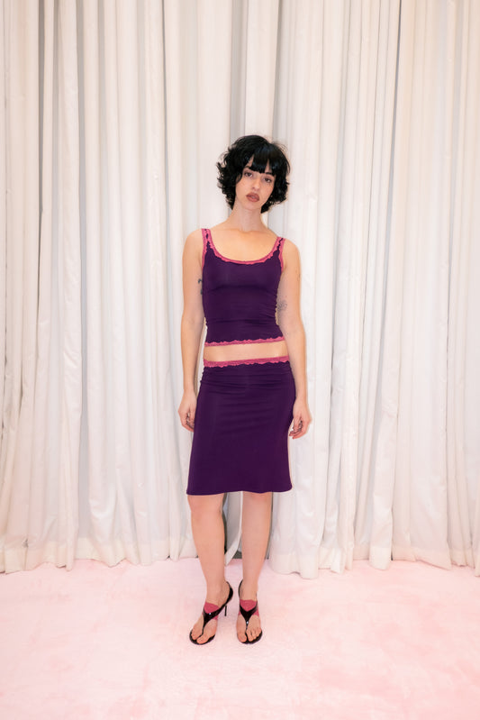 002 skirt Violet