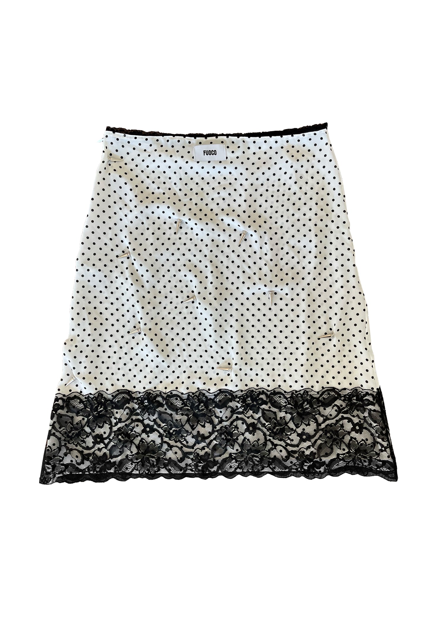 Spikey dot skirt