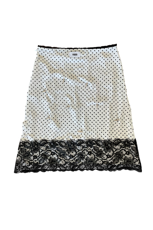 Spikey dot skirt